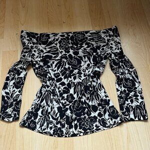 Floral Off The Shoulder Top